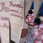 Grembiuli ricamati donna