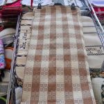 tovaglia rettangolare in tessuto artigianale abruzzese