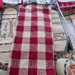 tovaglia quadrata in tessuto originale abruzzese